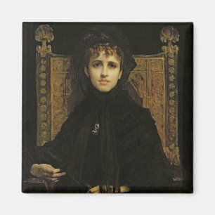 Portrait of Madame Georges Bizet 1878 Magnet
