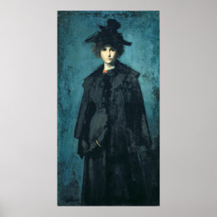 Portrait of Madame Laura Leroux Poster