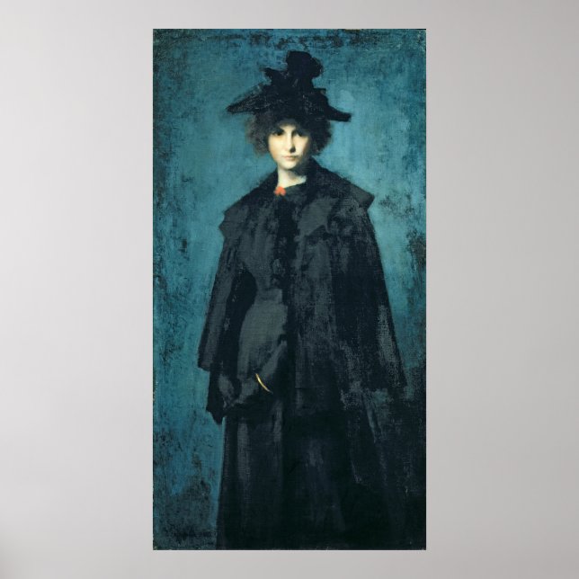 Portrait of Madame Laura Leroux Poster (Front)
