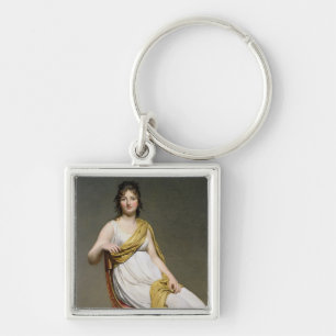 Portrait of Madame Raymond de Verninac 1798-99 Key Ring
