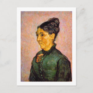 Portrait of Madame Trabuc, Van Gogh Fine Art Postcard