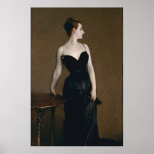 Portrait of Madame X (Madame Gautreau) by Sargent Poster