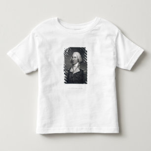 Portrait of Major General Philip Schuyler, engrave Toddler T-Shirt
