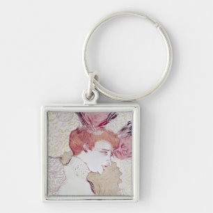 Portrait of Marcelle Lendor, 1895 Key Ring