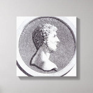 Portrait of Marcus Aurelius Canvas Print