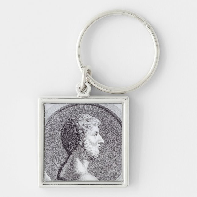 Portrait of Marcus Aurelius Key Ring (Front)