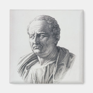 Portrait of Marcus Tullius Cicero Magnet