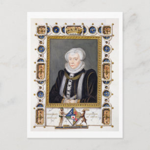 Portrait of Margaret Douglas (1515-78) Countess of Postcard