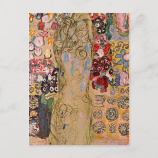 Portrait of Maria Munk by Gustav Klimt Postcard