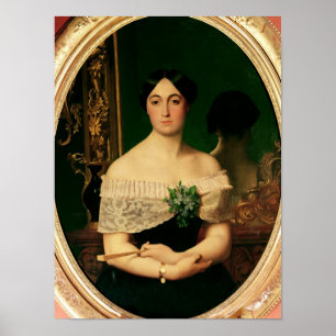 Portrait of Marianne Elisa Birch Poster