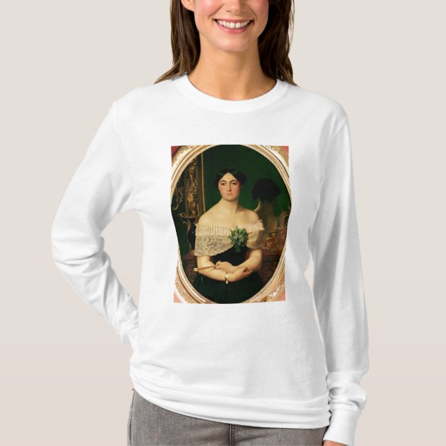 Portrait of Marianne Elisa Birch T-Shirt (Front)