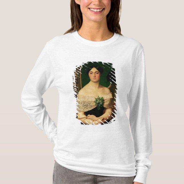 Portrait of Marianne Elisa Birch T-Shirt (Front)