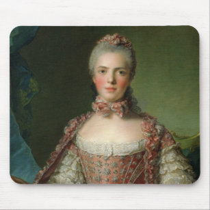 Portrait of Marie Adelaide  1756 Mouse Pad
