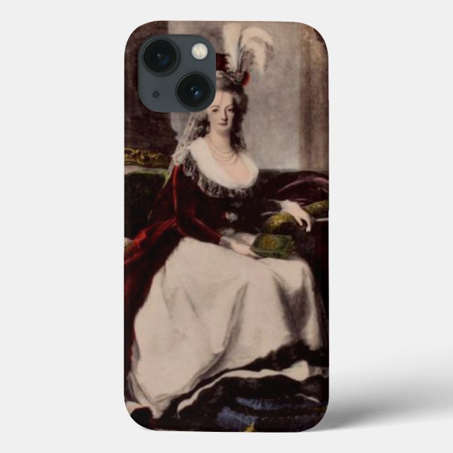 Portrait of Marie Antoinette ~ iPad Plastic 2/3/4 Case-Mate iPhone Case (Back)