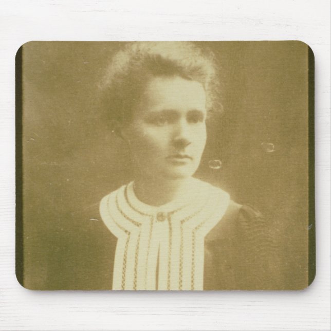 Portrait of Marie Curie Mouse Pad (Front)
