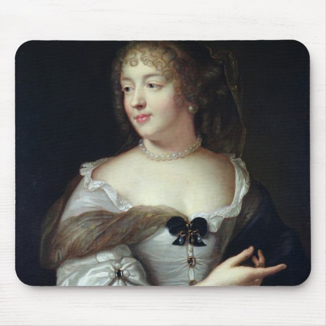 Portrait of Marie de Rabutin-Chantal Mouse Pad (Front)