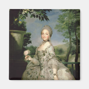 Portrait of Marie-Louise of Bourbon Magnet