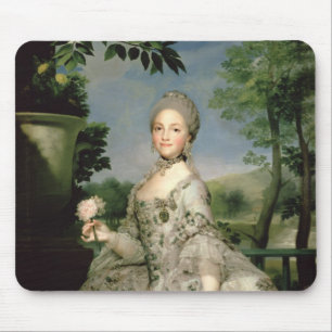 Portrait of Marie-Louise of Bourbon Mouse Pad