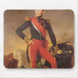 Portrait of Marquis Emmanuel de Grouchy Mouse Pad