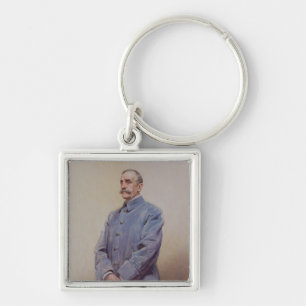 Portrait of Marshal Ferdinand Foch  1920 Key Ring