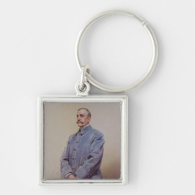 Portrait of Marshal Ferdinand Foch  1920 Key Ring (Front)