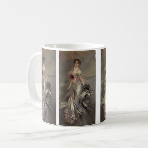 Portrait of Martha Regnier by Giovanni Boldini Coffee Mug