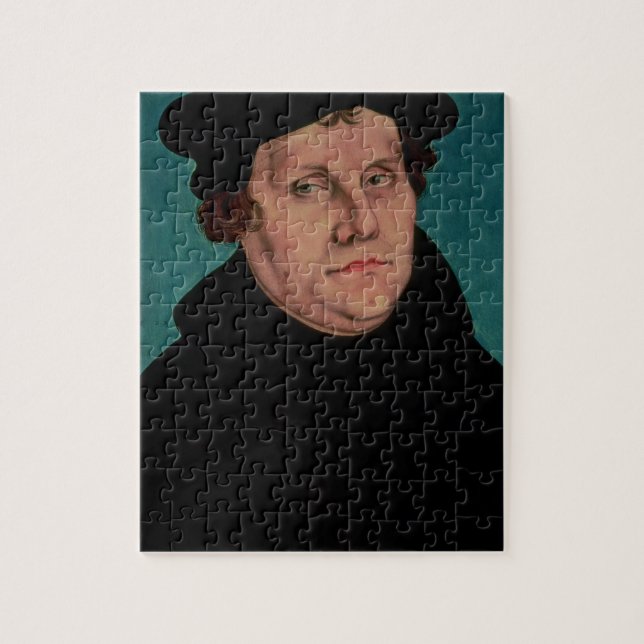 Portrait of Martin Luther, 1529 Jigsaw Puzzle (Vertical)