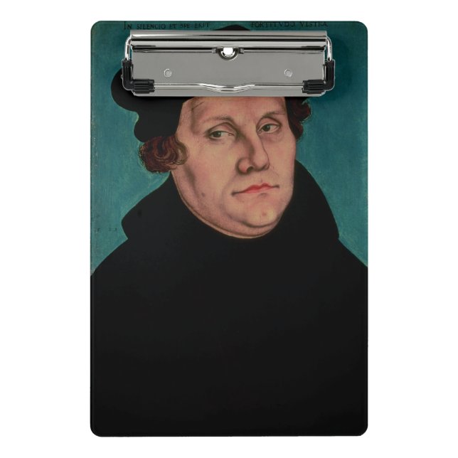 Portrait of Martin Luther, 1529 Mini Clipboard (Front)