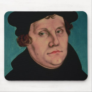 Portrait of Martin Luther, 1529 Mouse Pad