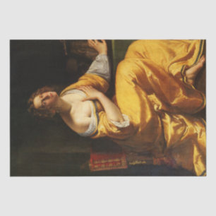 Portrait of Mary Magdalene (Artemisia Gentileschi) Tissue Paper