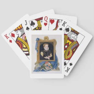 Portrait of Mary Queen of Scots (1542-87) from 'Me Playing Cards