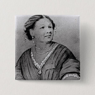 Portrait of Mary Seacole 15 Cm Square Badge