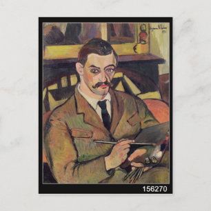 Portrait of Maurice Utrillo 1921 Postcard