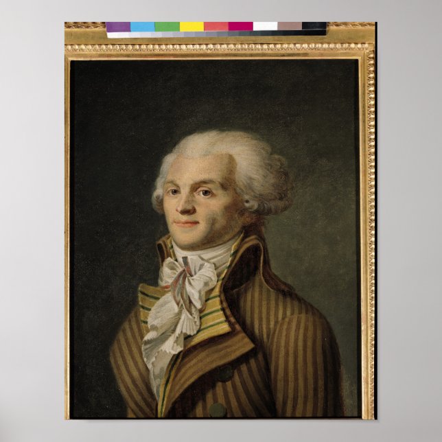 Portrait of Maximilien de Robespierre Poster (Front)