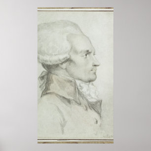 Portrait of Maximilien de Robespierre Poster