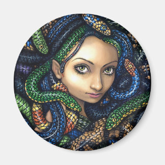 "Portrait of Medusa" Magnet