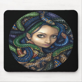 "Portrait of Medusa" Mousepad