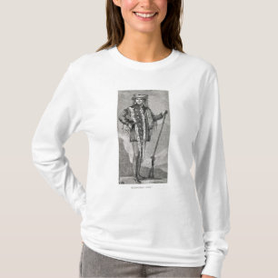 Portrait of Meriwether Lewis  engraved T-Shirt
