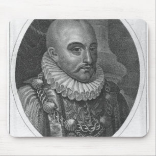 Portrait of Michel de Montaigne Mouse Pad