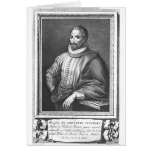 Portrait of Miguel de Cervantes Saavedra