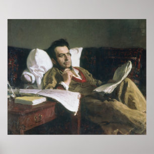 Portrait of Mikhail Glinka Poster