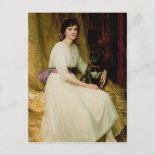 Portrait of Miss Dorothy Dicksee Postcard