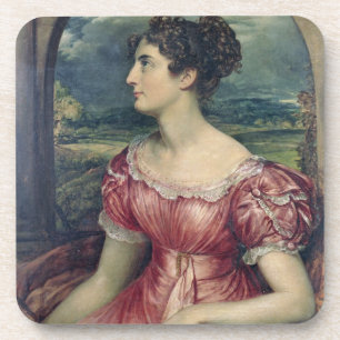 Portrait of Miss Puxley, 1826 (oil on canvas) (see Coaster