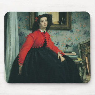 Portrait of Mlle. L.L.  1864 Mouse Pad