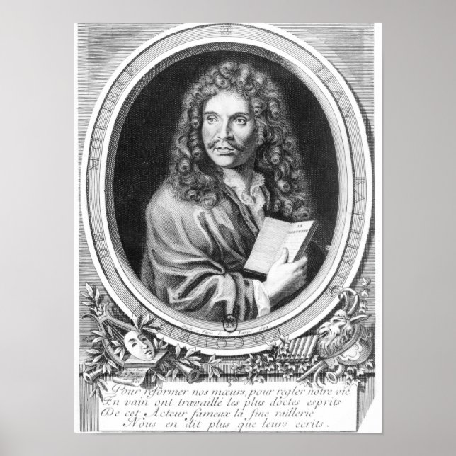 Portrait of Moliere Poster (Front)