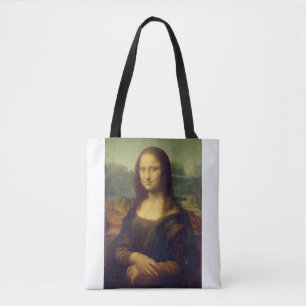 Portrait of Mona Lisa del Giocondo by Leonardo da  Tote Bag