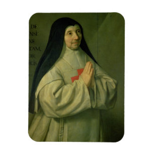 Portrait of Mother Catherine-Agnes Arnauld (1593-1 Magnet
