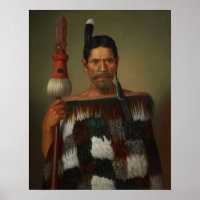 'Portrait of Mr Paramena' - G. Lindauer