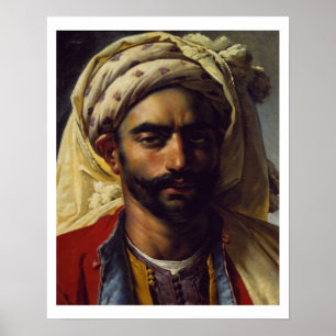 Portrait of Mustapha Poster