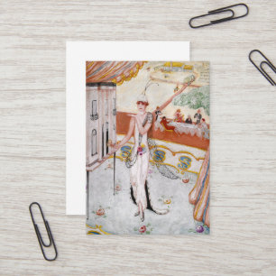 Portrait of My Sister, Carrie W. Stettheimer Business Card